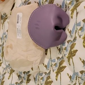 Portland Leather Lavender Fortune Cookie Pouch